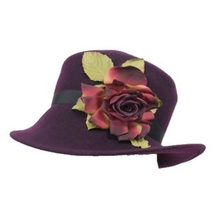 Fantastic floral vintage hat